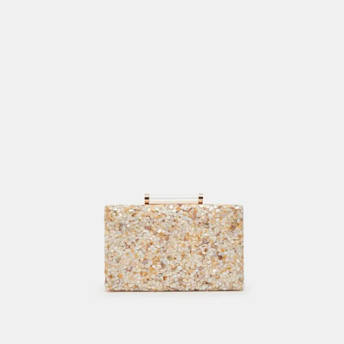 Dolce Vita Rockee Clutch Natural Cluster Women Handbags