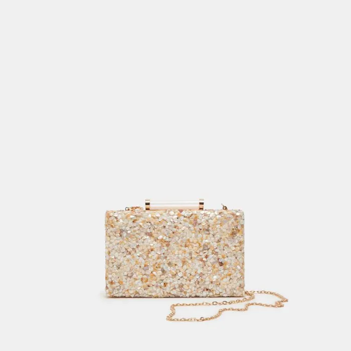 Dolce Vita Rockee Clutch Natural Cluster Women Handbags