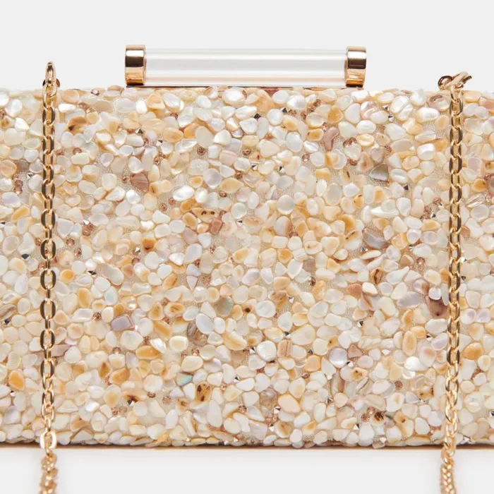 Dolce Vita Rockee Clutch Natural Cluster Women Handbags