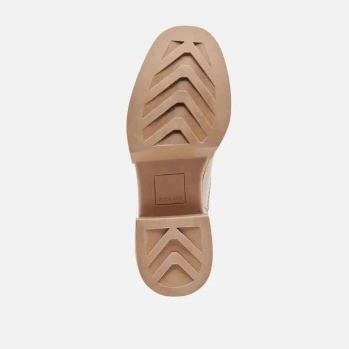 Dolce Vita Saline H2O Wide Booties Dune Crinkle Patent Women Boots and Booties