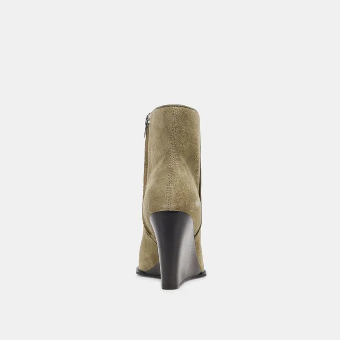 Dolce Vita Susann Booties Moss Suede Women Boots and Booties