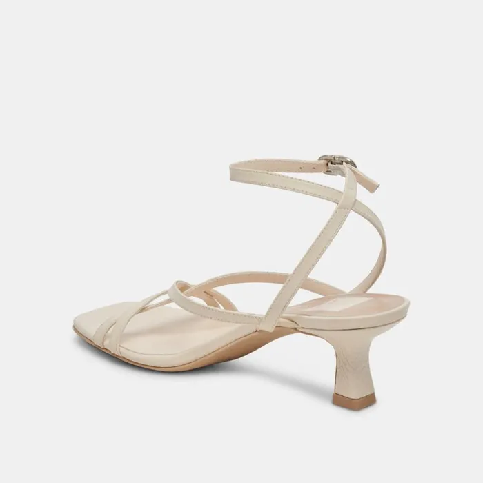Dolce Vita Zamal Heels Creme Leather Women Heels