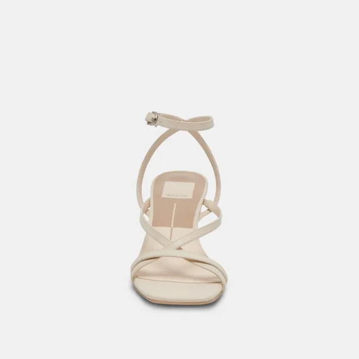 Dolce Vita Zamal Heels Creme Leather Women Heels
