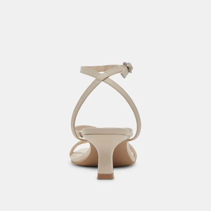 Dolce Vita Zamal Heels Creme Leather Women Heels