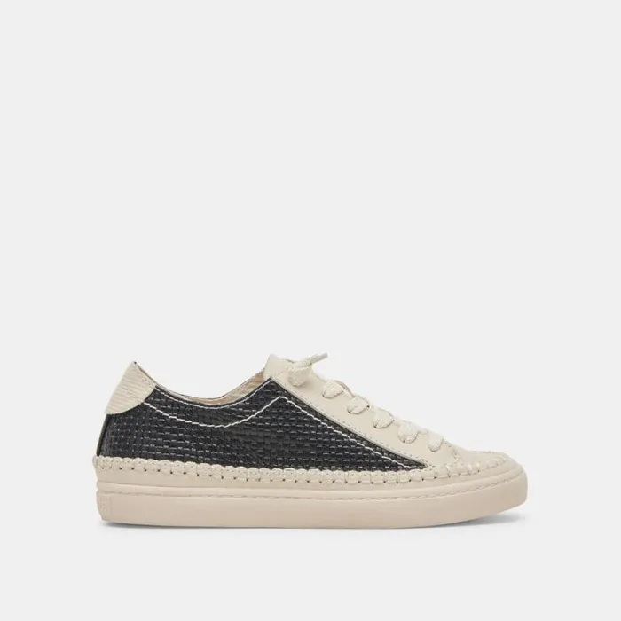 Dolce Vita Zolen Sneakers Black Woven Women Sneakers