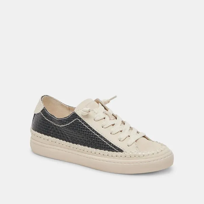 Dolce Vita Zolen Sneakers Black Woven Women Sneakers
