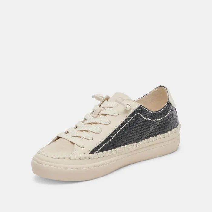 Dolce Vita Zolen Sneakers Black Woven Women Sneakers