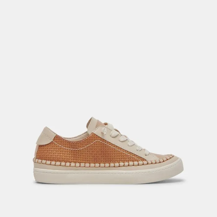 Dolce Vita Zolen Sneakers Brown Woven Women Sneakers
