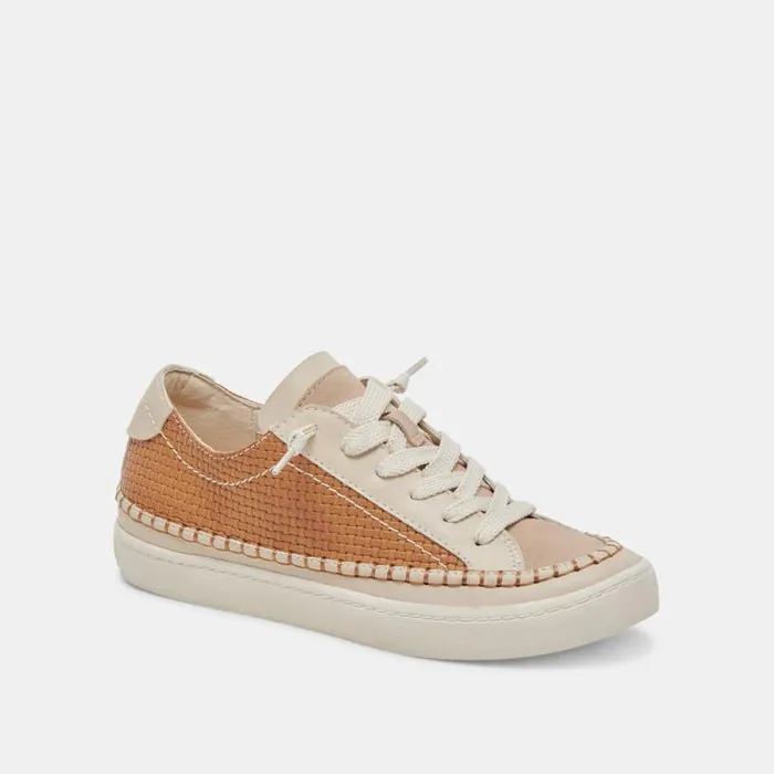 Dolce Vita Zolen Sneakers Brown Woven Women Sneakers