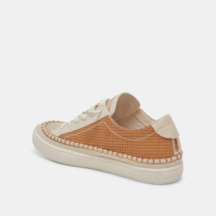 Dolce Vita Zolen Sneakers Brown Woven Women Sneakers