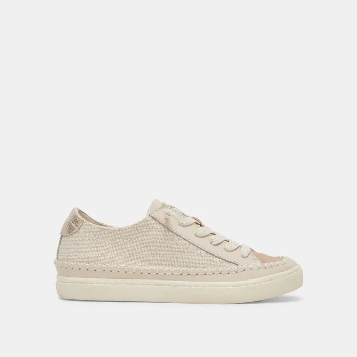 Dolce Vita Zolen Sneakers Natural Canvas Women Sneakers