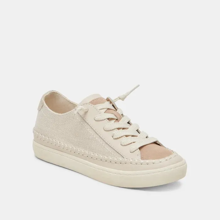 Dolce Vita Zolen Sneakers Natural Canvas Women Sneakers