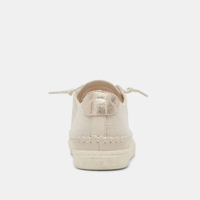 Dolce Vita Zolen Sneakers Natural Canvas Women Sneakers