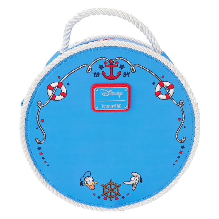 Donald Duck 90th Anniversary Lenticular Crossbody Bag Unisex Loungefly Bags and Wallets Donald Duck 90th Anniversary Lenticular Crossbody Bag Unisex Loungefly Bags and Wallets