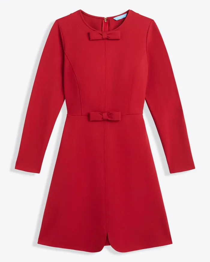 Draper James Bedding Women LongSleeve Sadie Shift Dress In Ponte