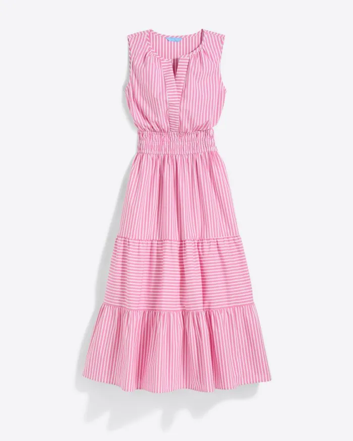 Draper James Dresses Women Delilah Midi Dress In Crisp Cotton