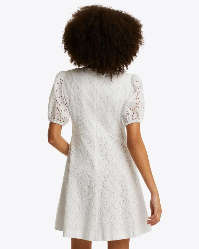 Draper James Dresses Women Hailey Babydoll Dress In Eyelet