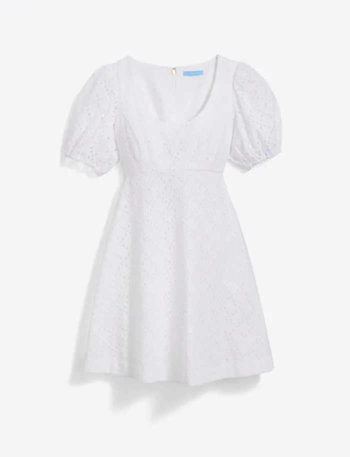 Draper James Dresses Women Hailey Babydoll Dress In Eyelet