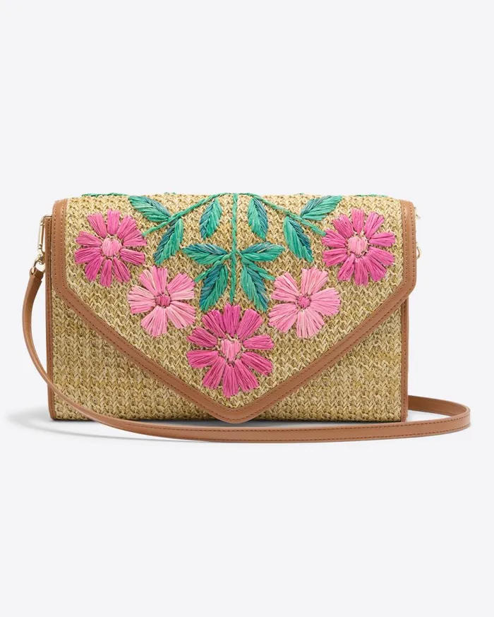 Draper James Handbags Women Embroidered Clutch