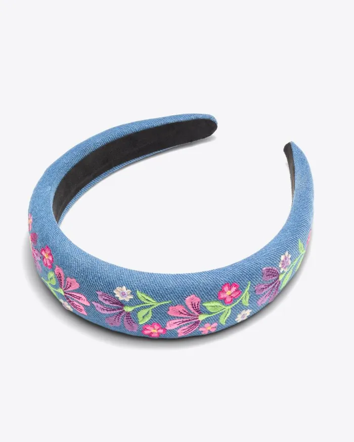Draper James Hats and Hair Women Embroidered Headband