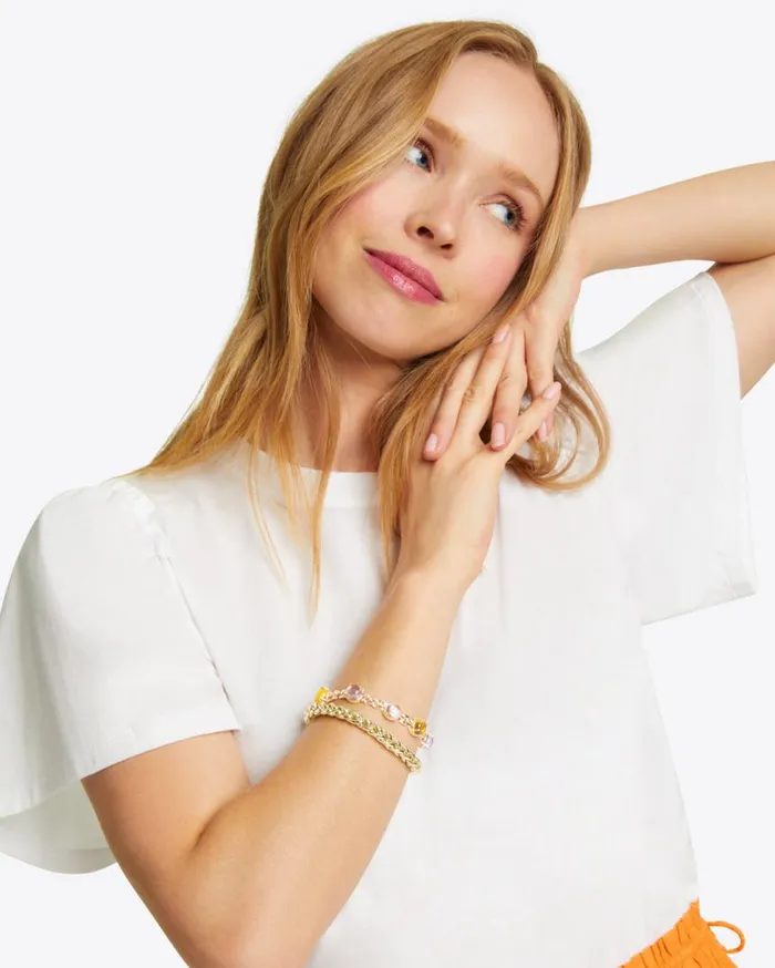 Draper James Jewelry Women Woven Chain Bracelet