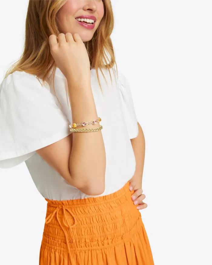 Draper James Jewelry Women Woven Chain Bracelet