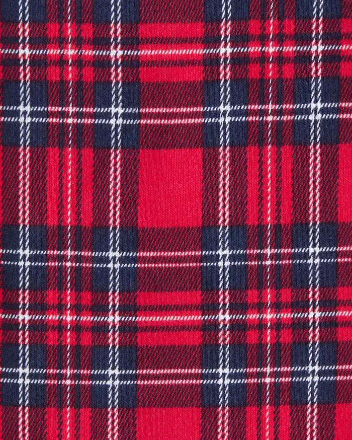 Draper James Lounge and Pajamas Women Natalie Sweat Shorts In Angie Plaid