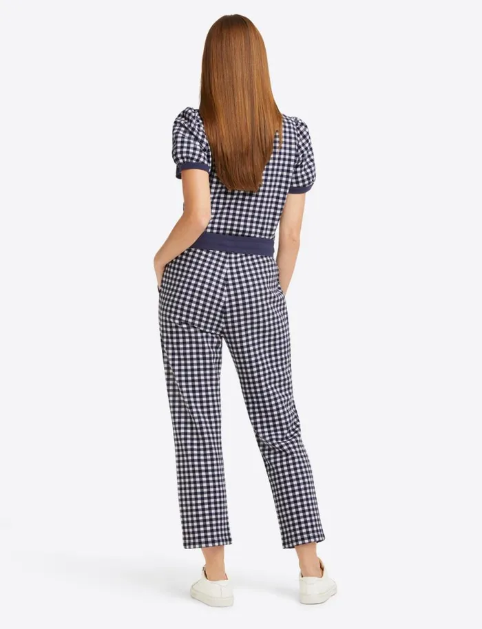 Draper James Lounge and Pajamas Women Natalie Sweatpants In Gingham