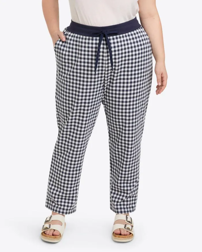 Draper James Lounge and Pajamas Women Natalie Sweatpants In Gingham