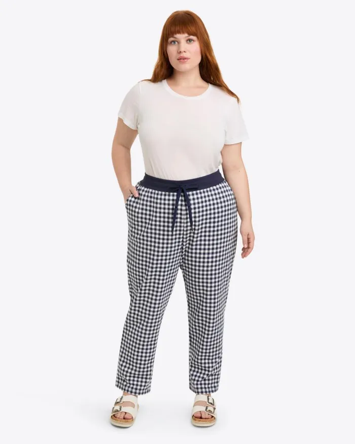 Draper James Lounge and Pajamas Women Natalie Sweatpants In Gingham