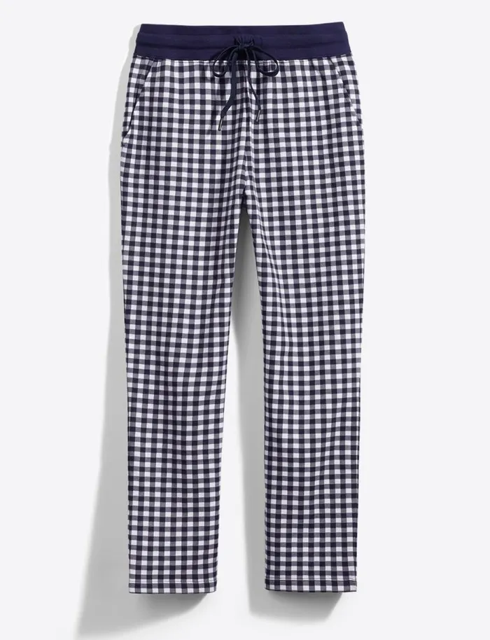 Draper James Lounge and Pajamas Women Natalie Sweatpants In Gingham