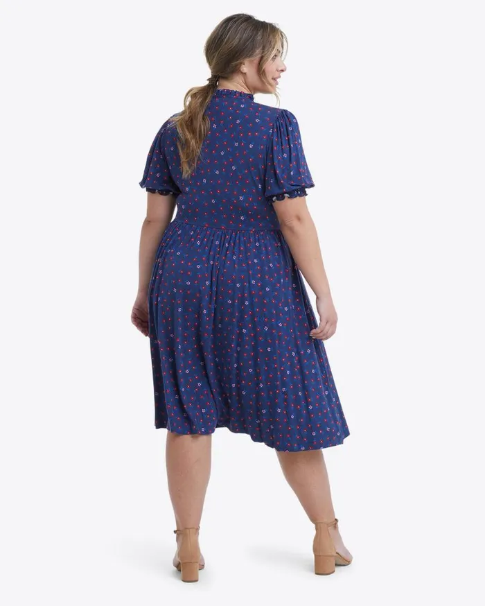 Draper James Midi and Maxi Women Nanci Dress In Falling Daisies