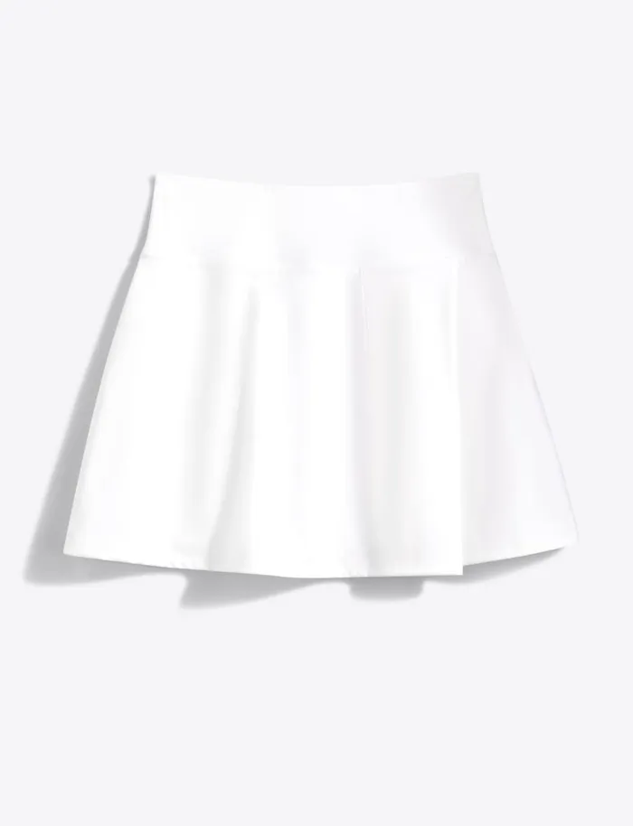 Draper James Sport Women Side Slit Skort In White