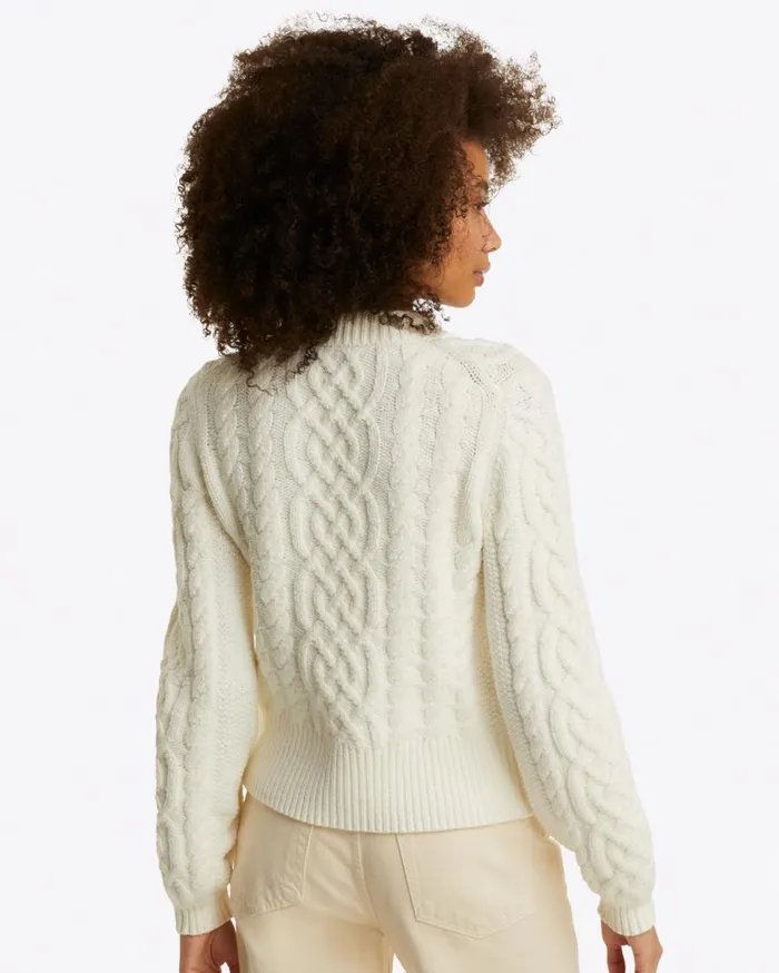Draper James Sweaters Women Cable Knit Cardigan In Cotton