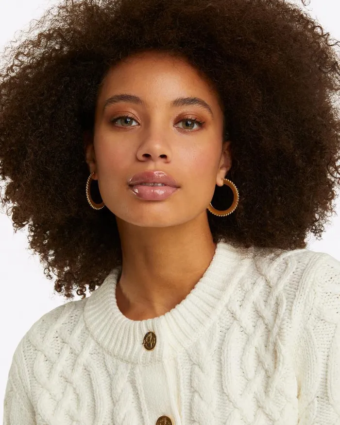 Draper James Sweaters Women Cable Knit Cardigan In Cotton
