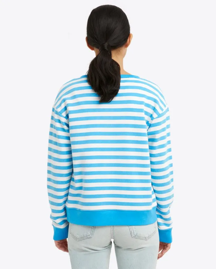 Draper James Sweaters Women Kelsea Sweatshirt In Awning Stripe