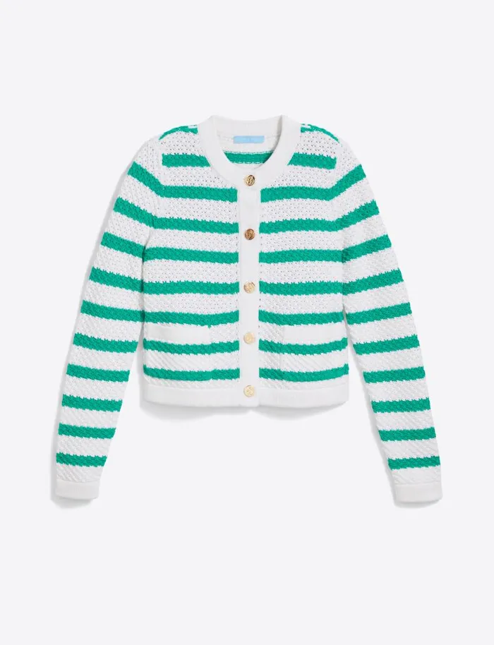 Draper James Sweaters Women Rita Crewneck Cardigan In Cotton