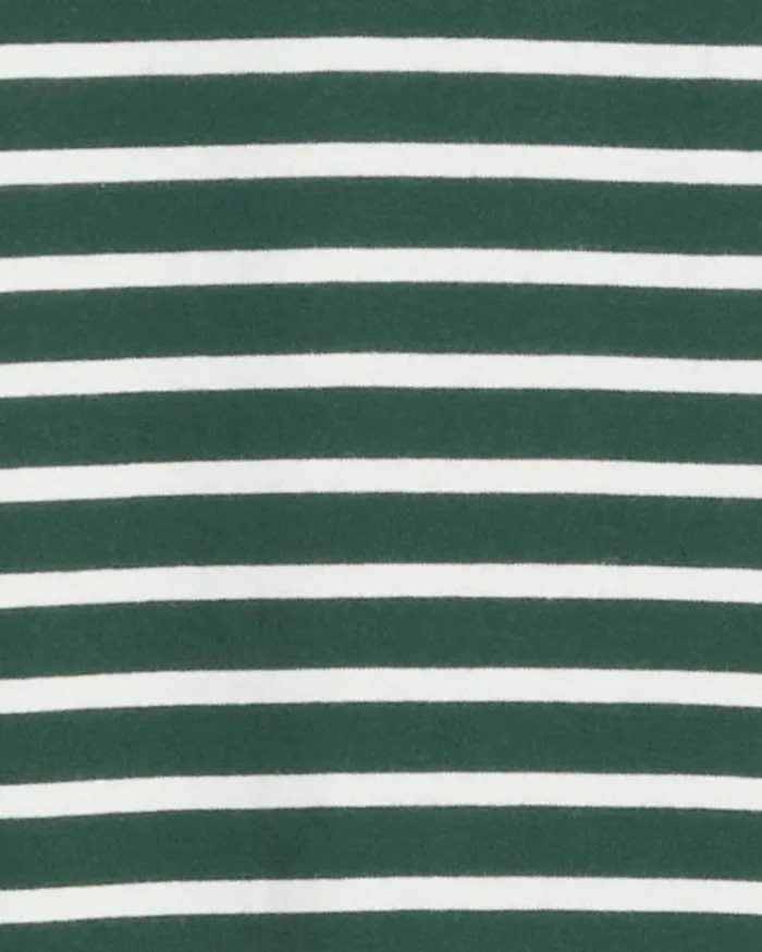 Draper James Tops Women Corey Bell Sleeve Top In Green Mariner Stripe