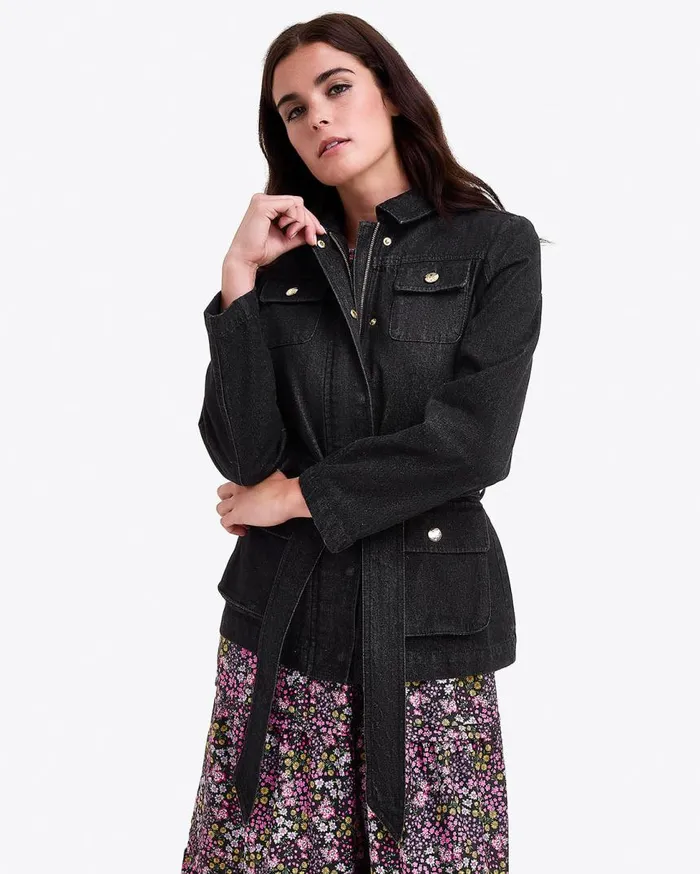 Draper James Tops Women Denim Field Jacket
