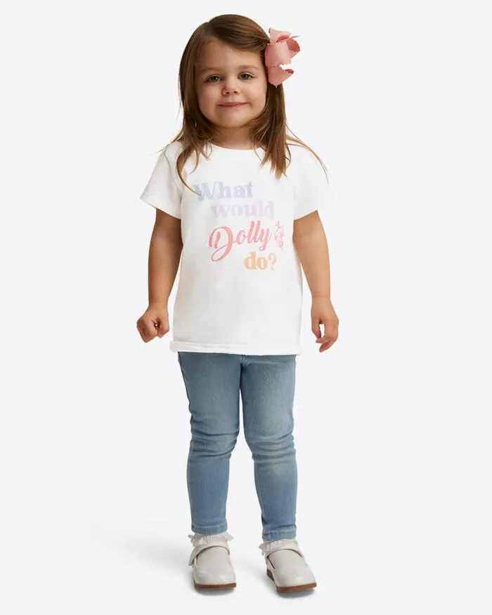 Draper James Tops Women Kids What Would Dolly Do TShirt