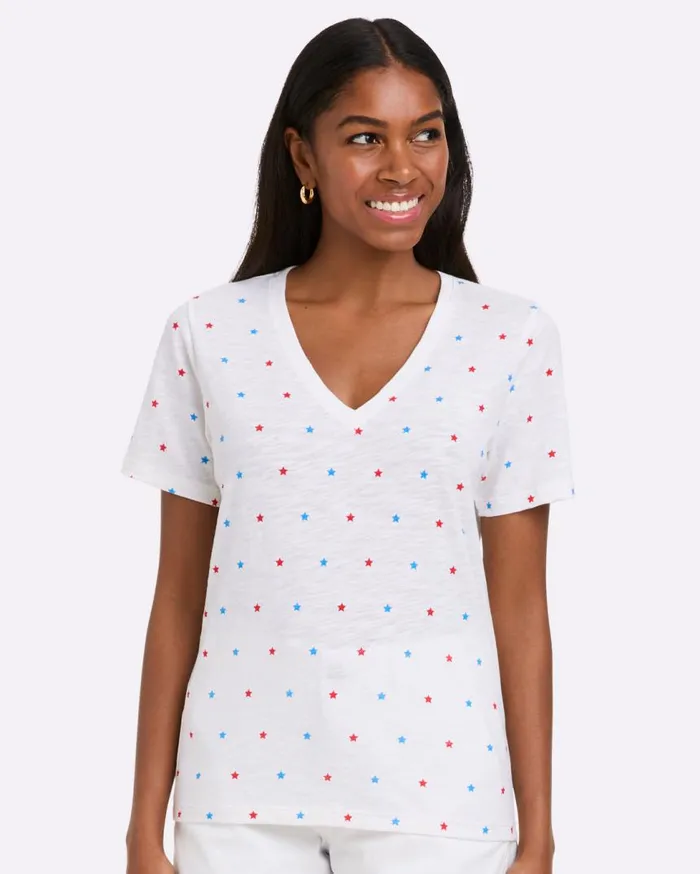 Draper James Tops Women Star TShirt