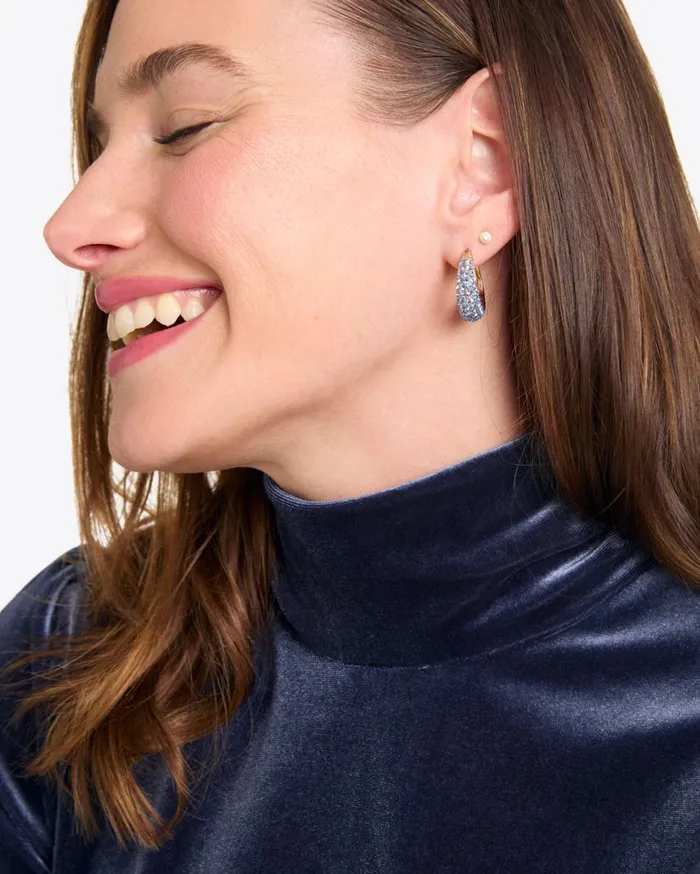 Draper James Tops Women Turtleneck Top In Velvet