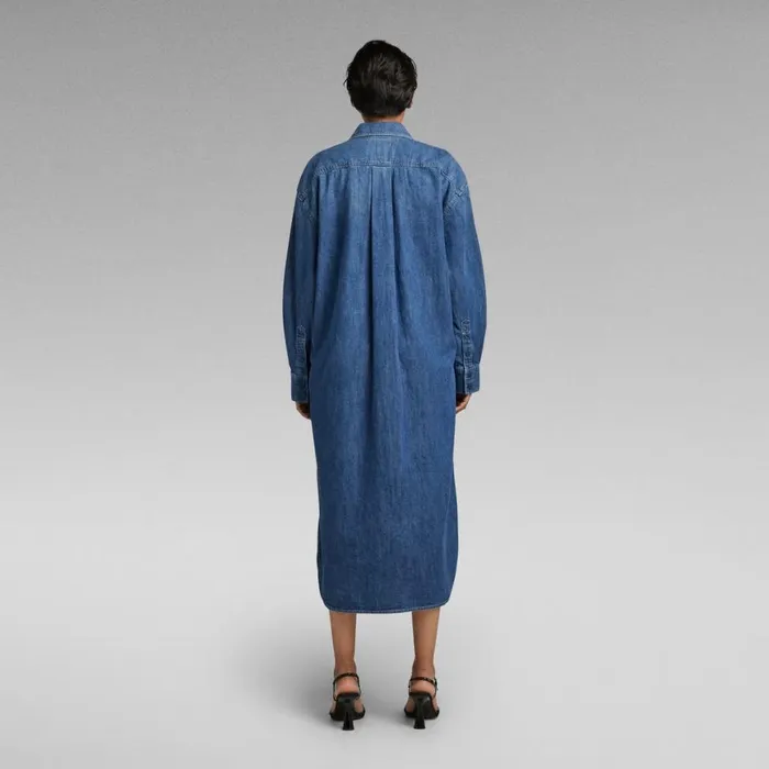 Dresses Women GStar RAW Boxy Shirt Dress Faded Harbor