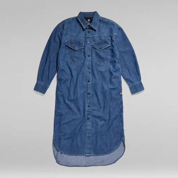 Dresses Women GStar RAW Boxy Shirt Dress Faded Harbor