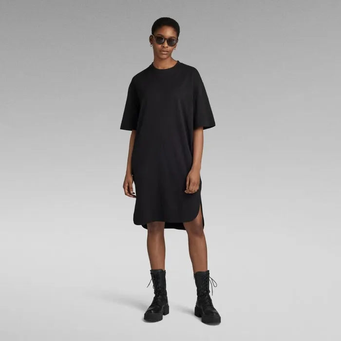 Dresses Women GStar RAW Boxy U Tee Dress Dark Black