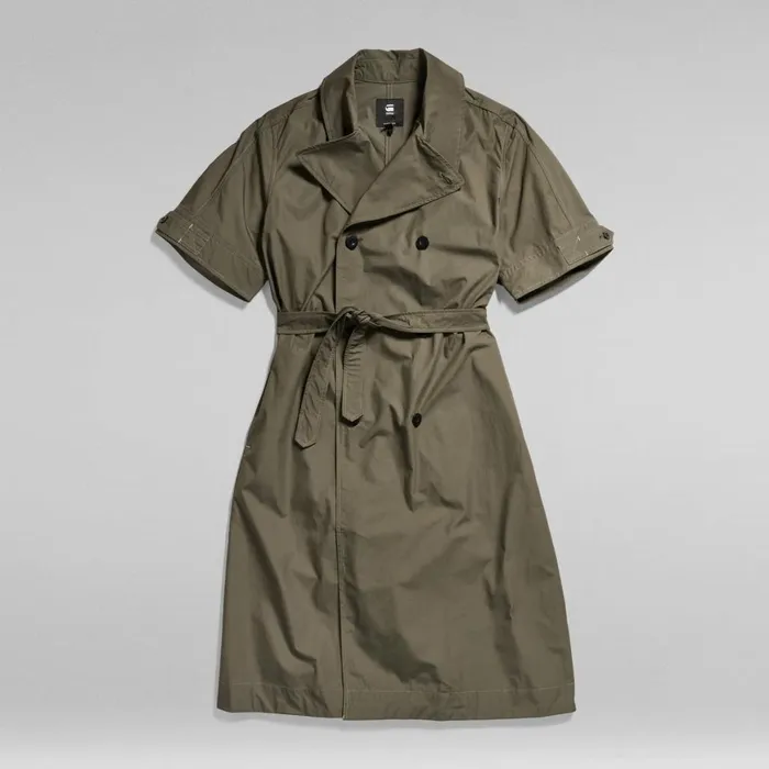 Dresses Women GStar RAW High Trench Dress Combat