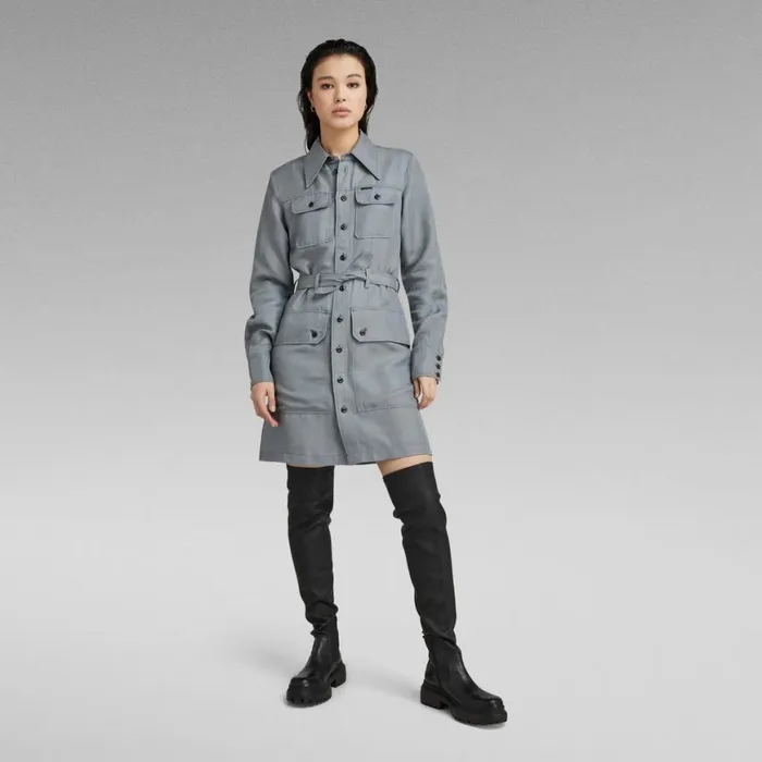 Dresses Women GStar RAW Military Shirt Dress Axis