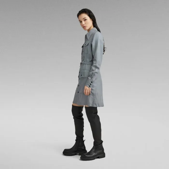 Dresses Women GStar RAW Military Shirt Dress Axis