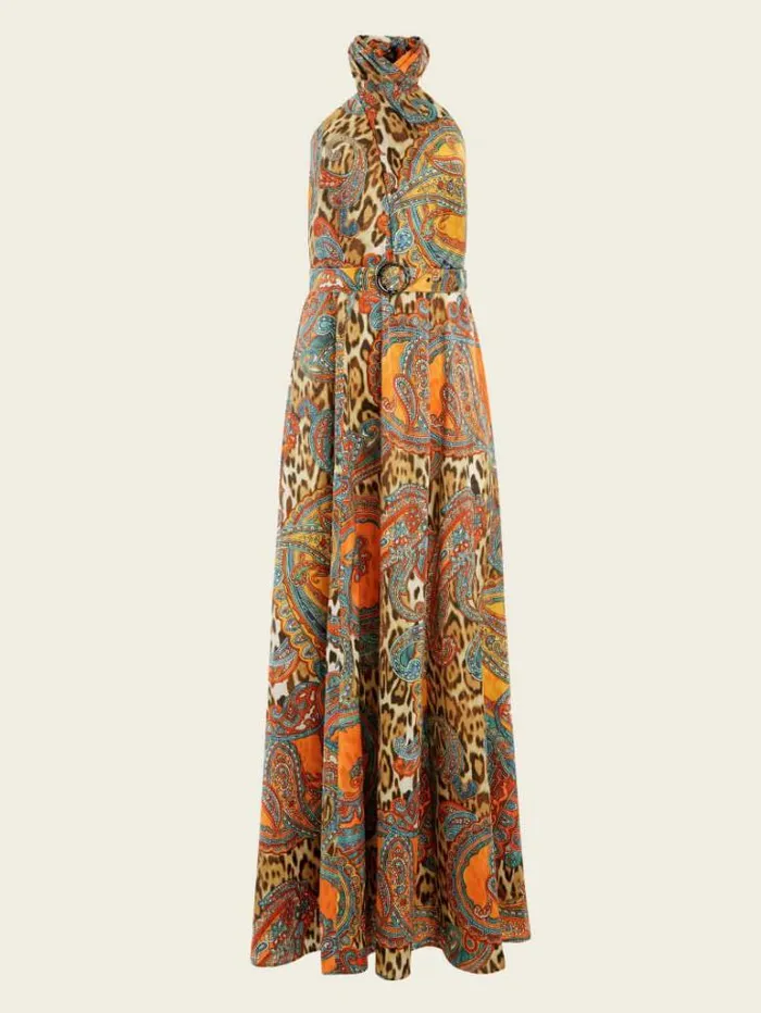 Dresses Women Marciano Phoenix Rising Printed Maxi Dress Phoenix Rising Print Dresses Women Marciano Phoenix Rising Printed Maxi Dress Phoenix Rising Print