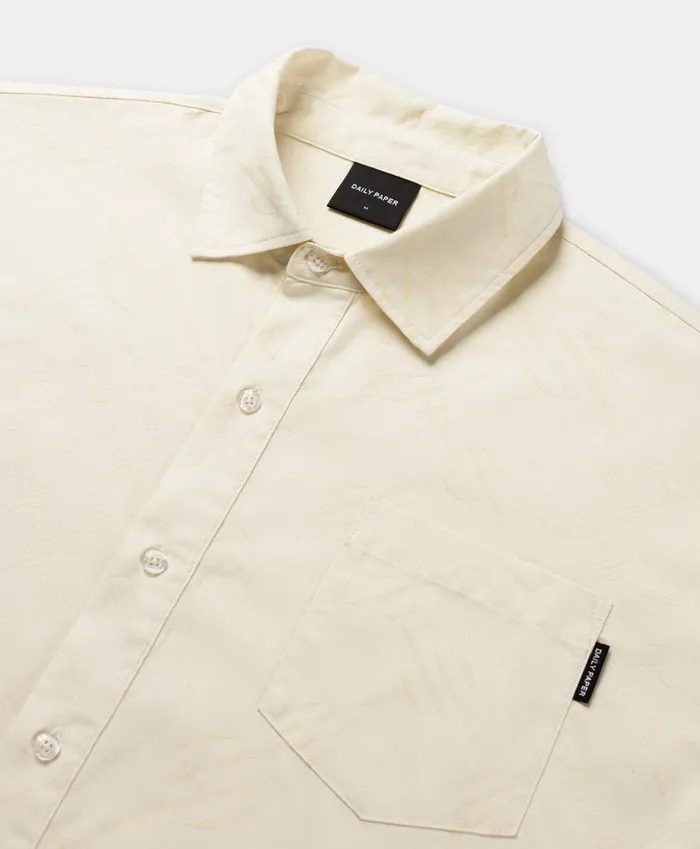 Egret White Housni Longsleeve Shirt Men Daily Paper Shirts